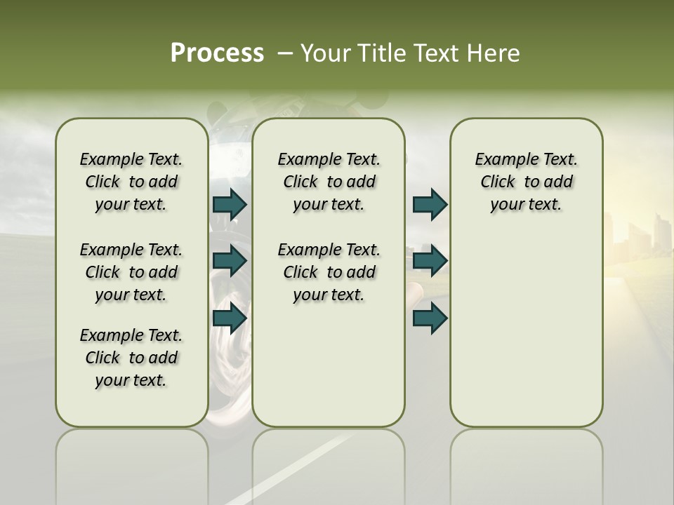 Sonne Abend Hobby PowerPoint Template