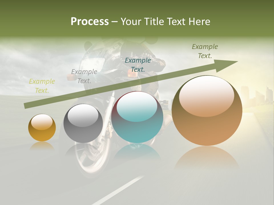 Sonne Abend Hobby PowerPoint Template