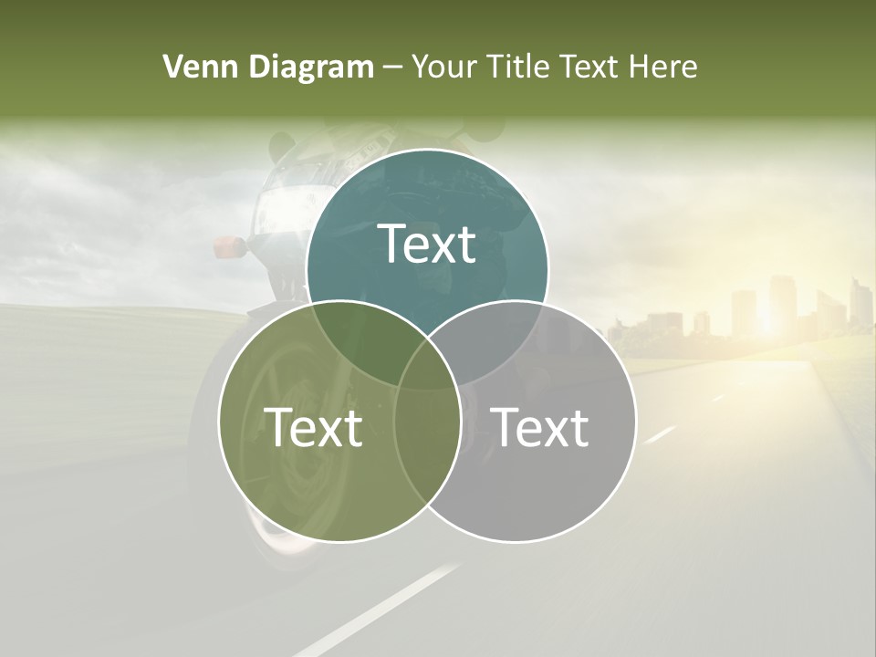 Sonne Abend Hobby PowerPoint Template