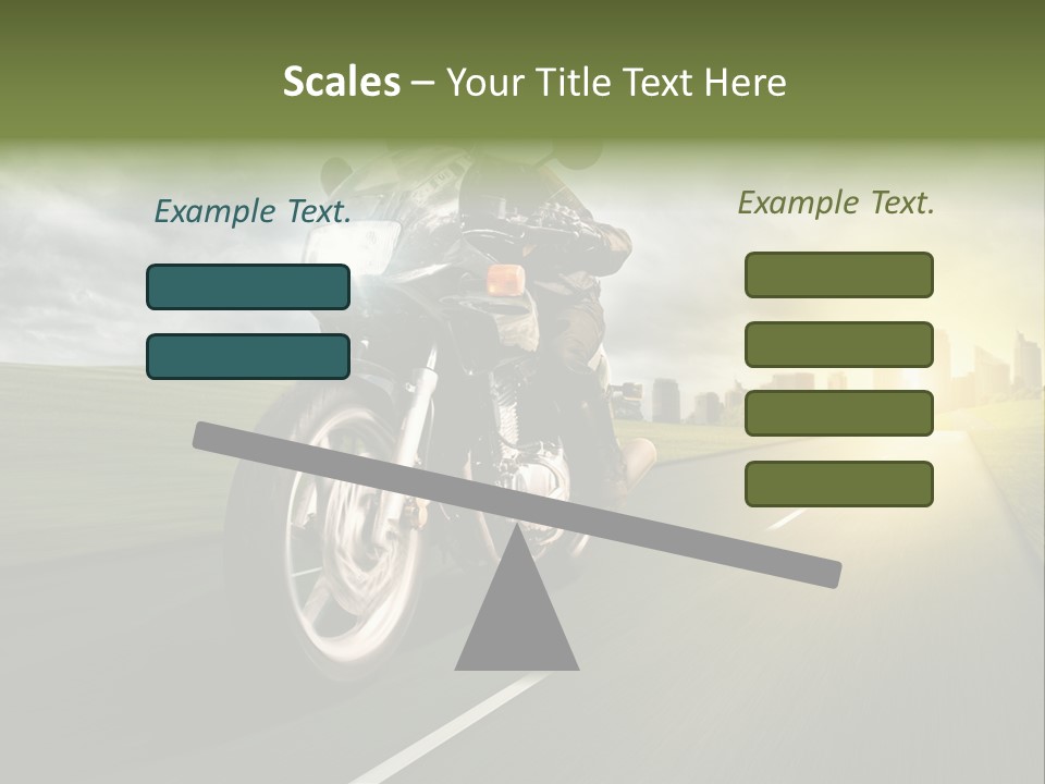 Sonne Abend Hobby PowerPoint Template