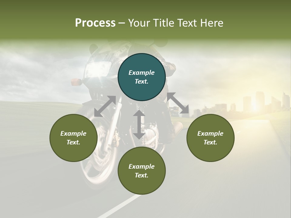 Sonne Abend Hobby PowerPoint Template