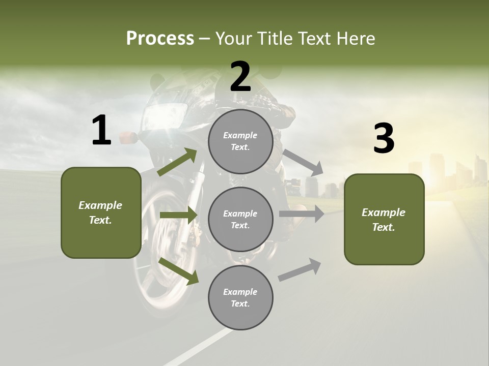 Sonne Abend Hobby PowerPoint Template