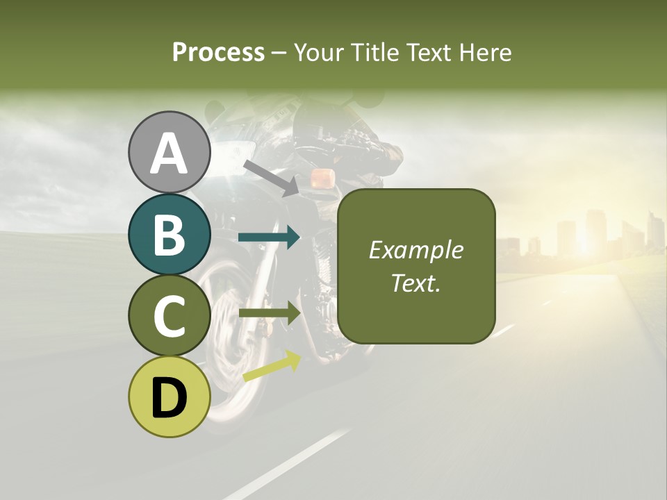 Sonne Abend Hobby PowerPoint Template
