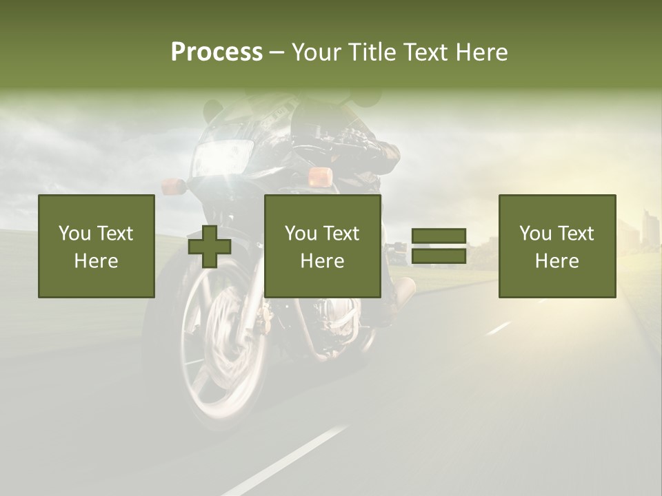 Sonne Abend Hobby PowerPoint Template