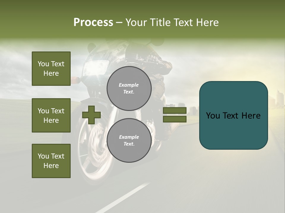 Sonne Abend Hobby PowerPoint Template