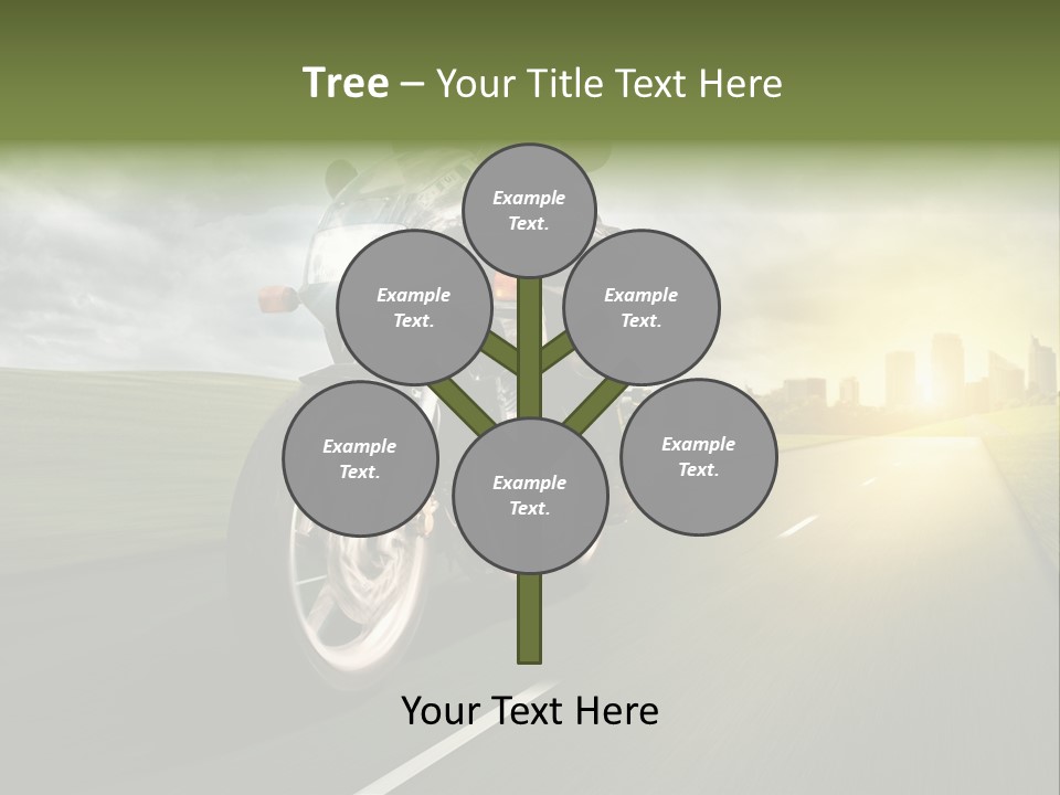 Sonne Abend Hobby PowerPoint Template