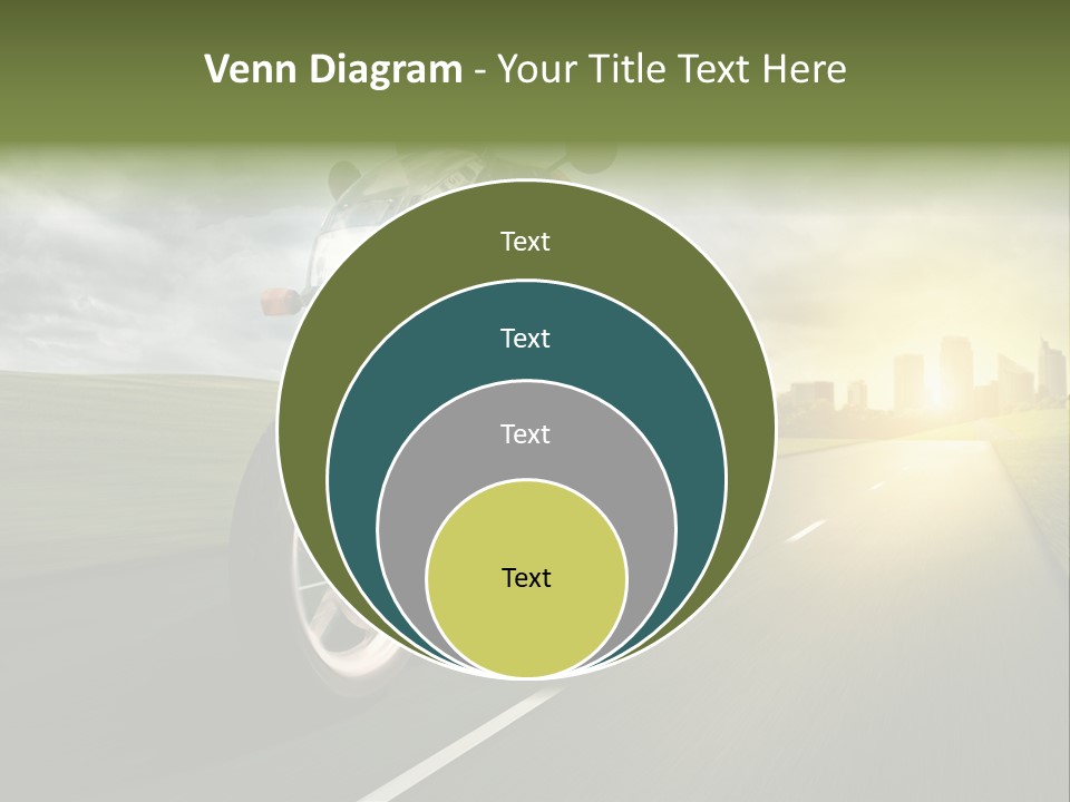 Sonne Abend Hobby PowerPoint Template