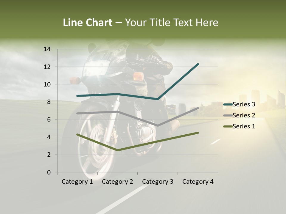 Sonne Abend Hobby PowerPoint Template