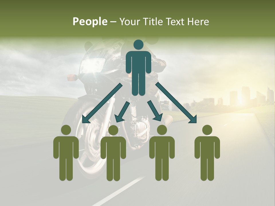 Sonne Abend Hobby PowerPoint Template