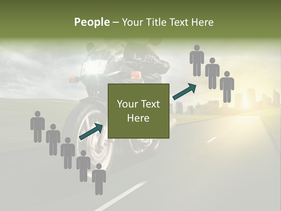 Sonne Abend Hobby PowerPoint Template