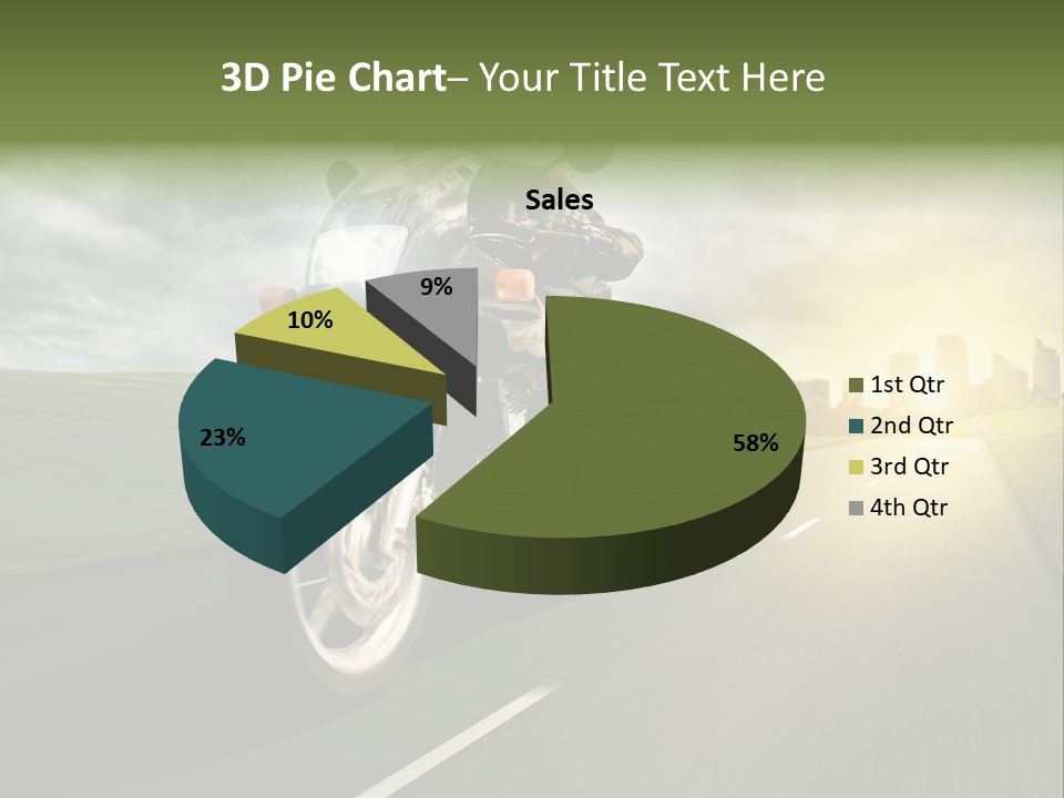 Sonne Abend Hobby PowerPoint Template