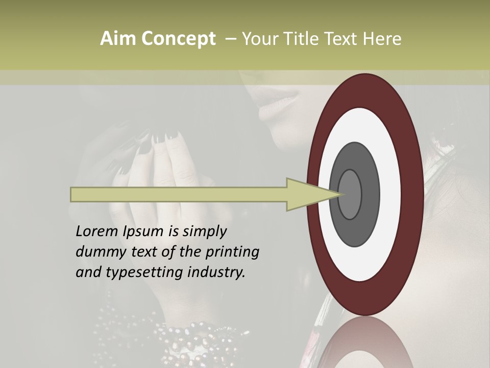 Rasant Reifen Cruiser PowerPoint Template