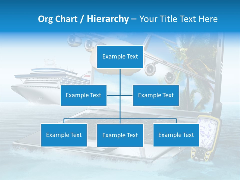 Pool Urlaubsreise Asien PowerPoint Template