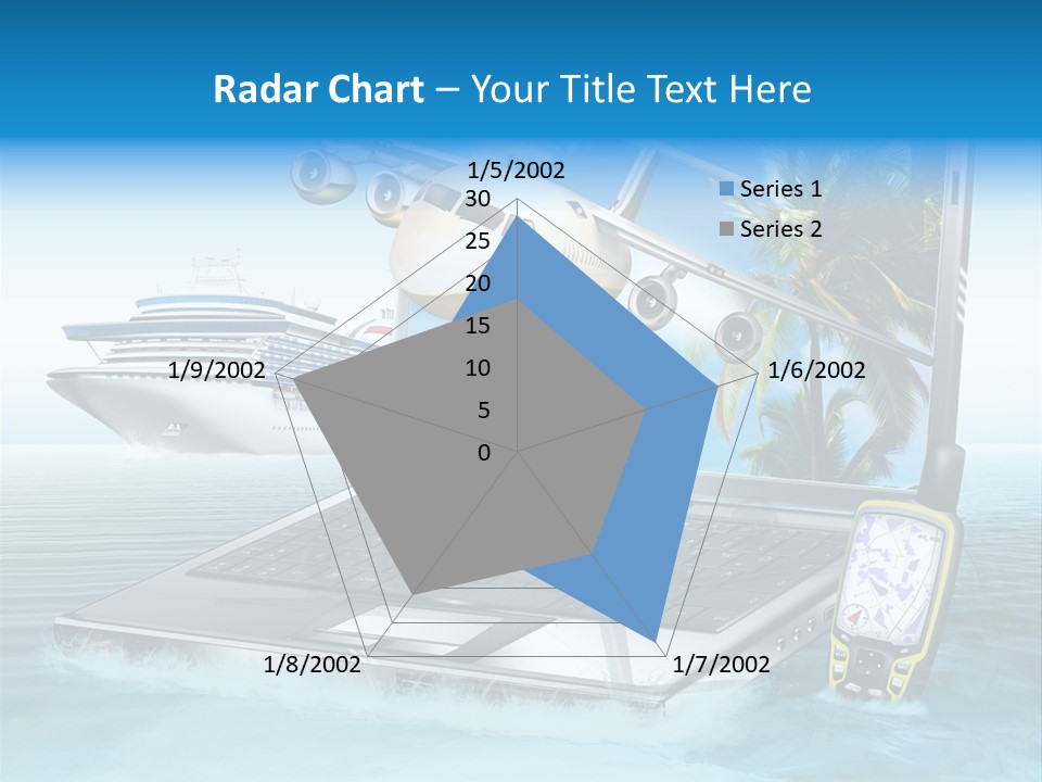 Pool Urlaubsreise Asien PowerPoint Template