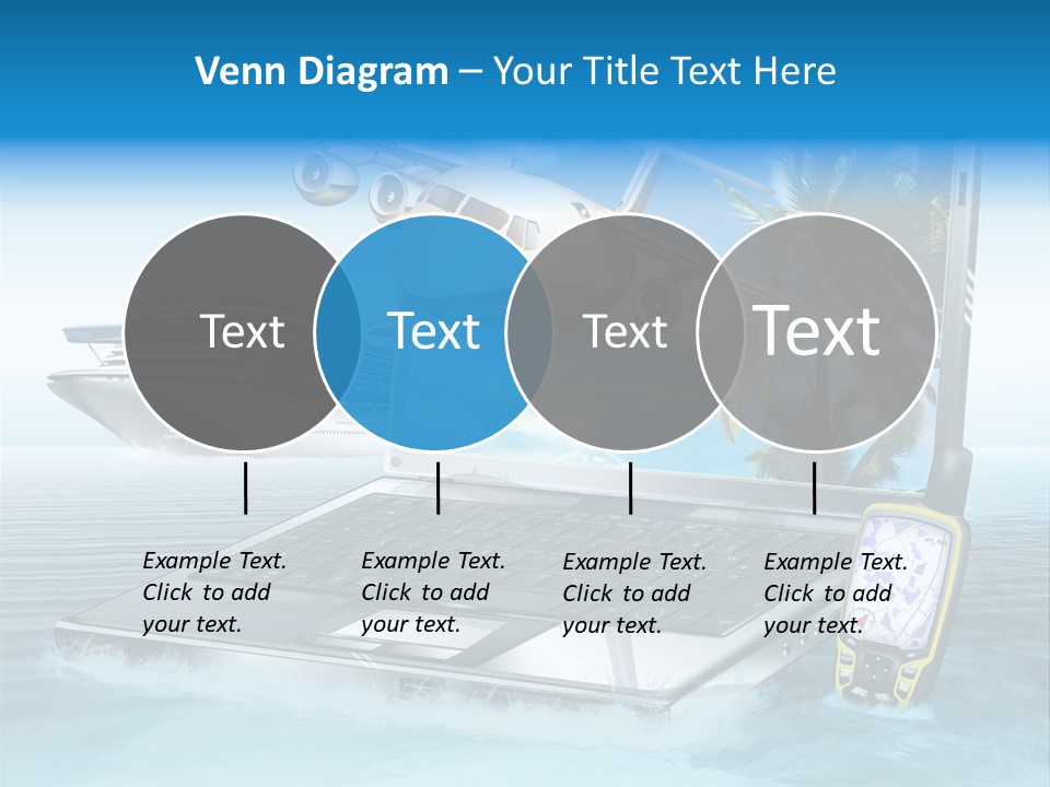 Pool Urlaubsreise Asien PowerPoint Template