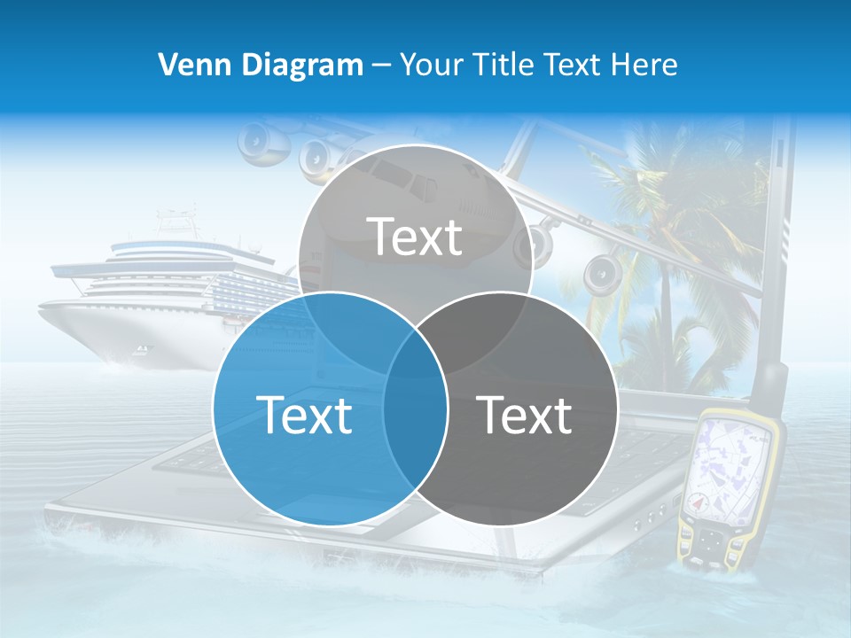 Pool Urlaubsreise Asien PowerPoint Template