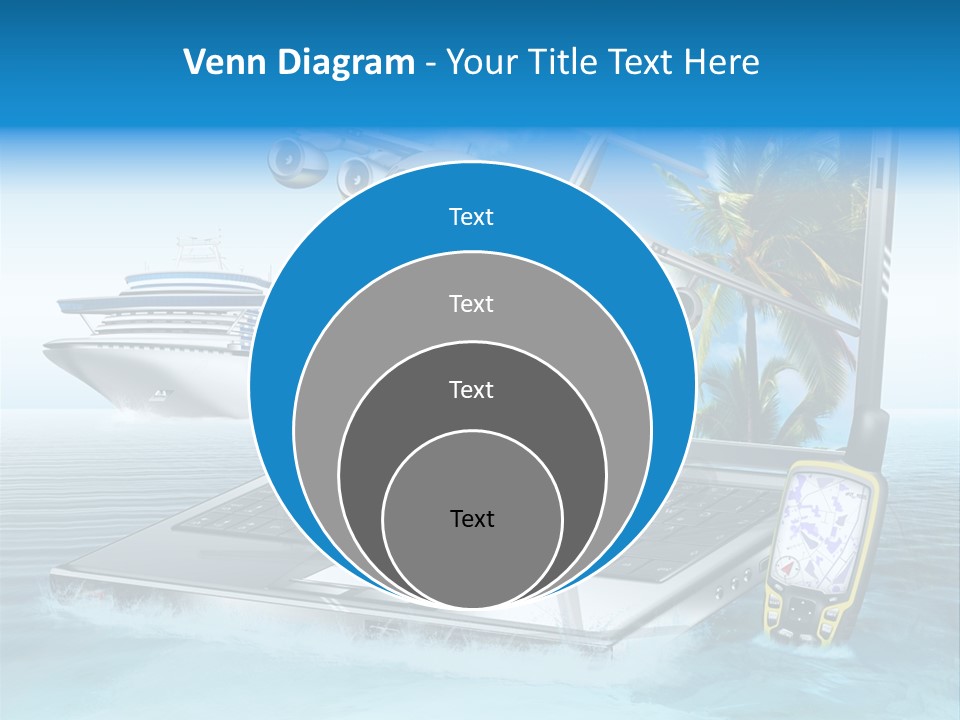 Pool Urlaubsreise Asien PowerPoint Template