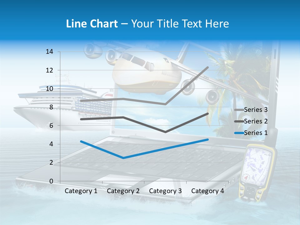 Pool Urlaubsreise Asien PowerPoint Template