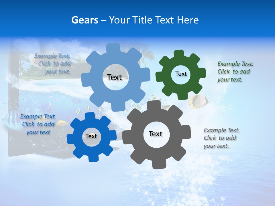 Travel Television Sparks PowerPoint Template