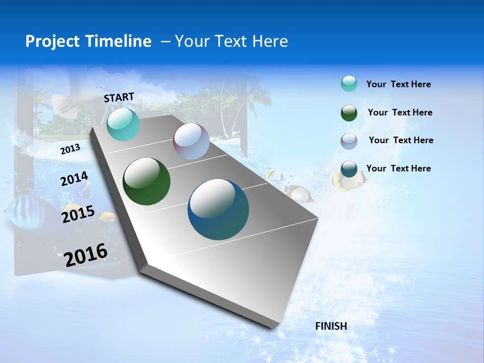 Travel Television Sparks PowerPoint Template