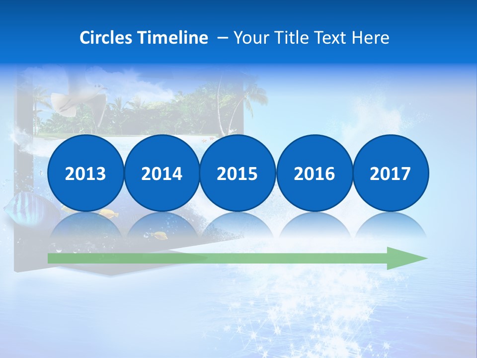 Travel Television Sparks PowerPoint Template