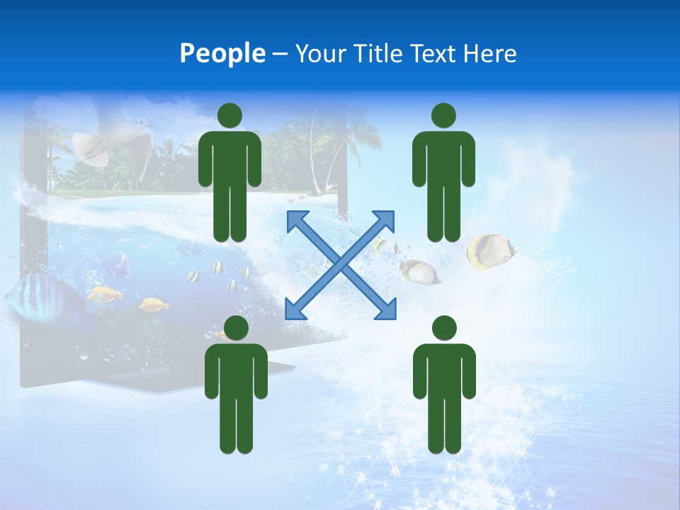 Travel Television Sparks PowerPoint Template