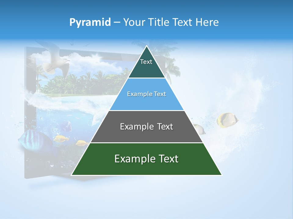 Palms Objects Feel PowerPoint Template