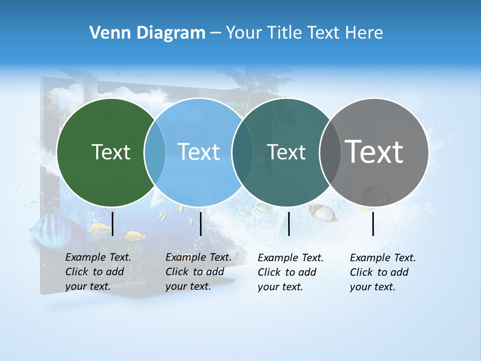 Palms Objects Feel PowerPoint Template
