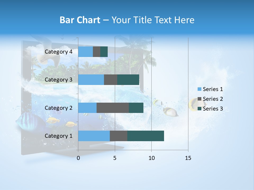 Palms Objects Feel PowerPoint Template