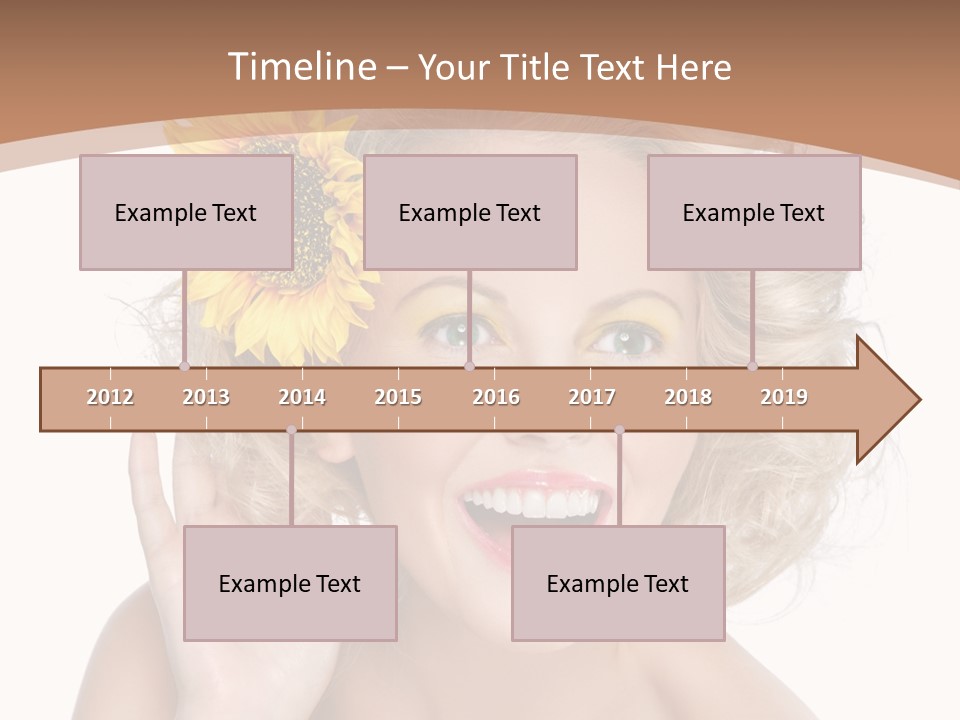 Woman Makeup Beauty PowerPoint Template