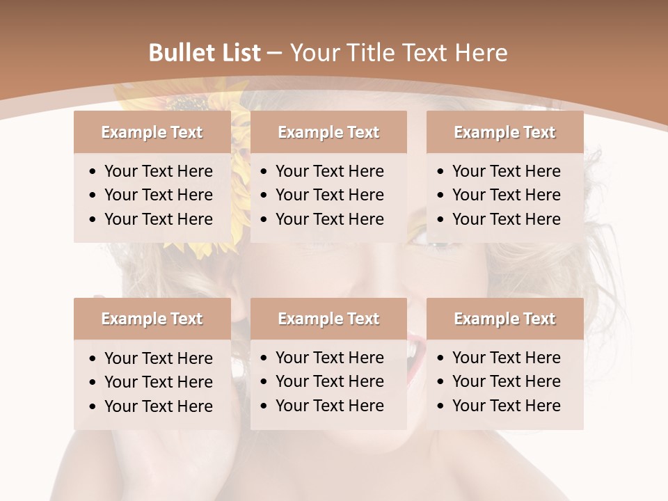 Woman Makeup Beauty PowerPoint Template