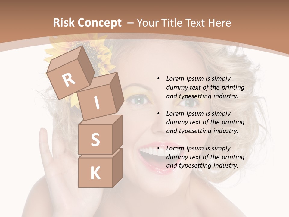 Woman Makeup Beauty PowerPoint Template