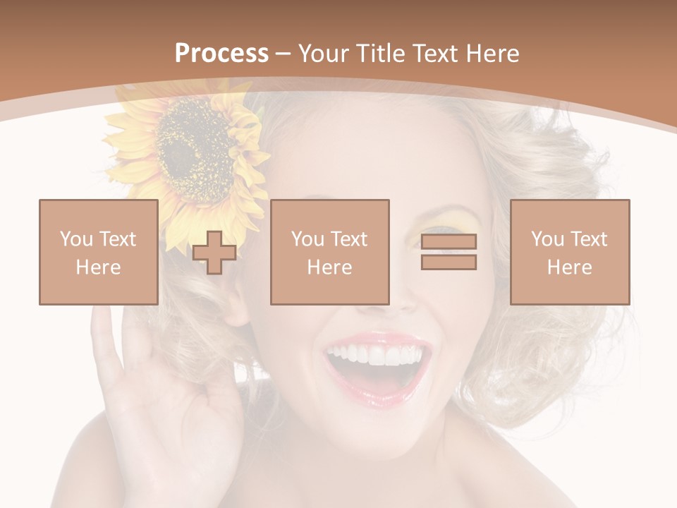 Woman Makeup Beauty PowerPoint Template