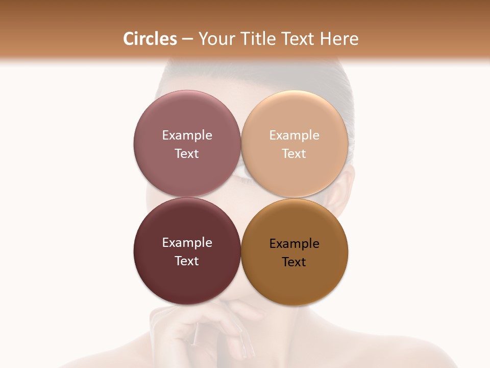 Brunette Beauty Soft PowerPoint Template