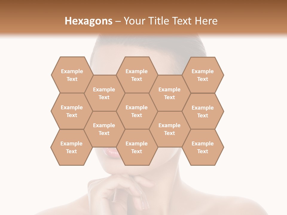 Brunette Beauty Soft PowerPoint Template