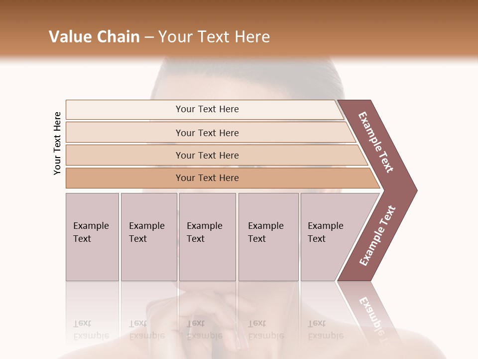 Brunette Beauty Soft PowerPoint Template