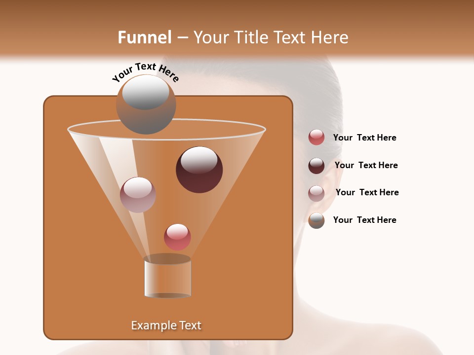 Brunette Beauty Soft PowerPoint Template