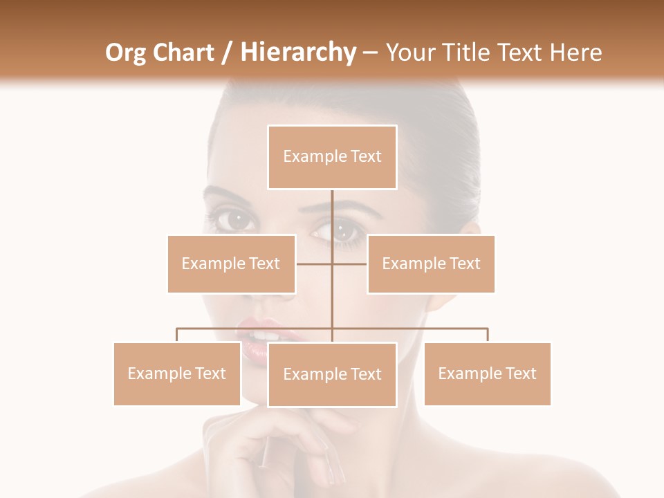 Brunette Beauty Soft PowerPoint Template