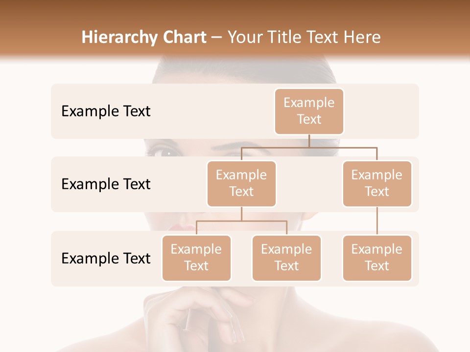 Brunette Beauty Soft PowerPoint Template