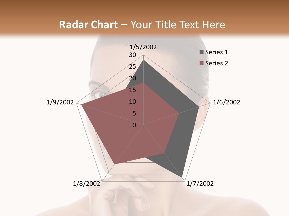 Brunette Beauty Soft PowerPoint Template