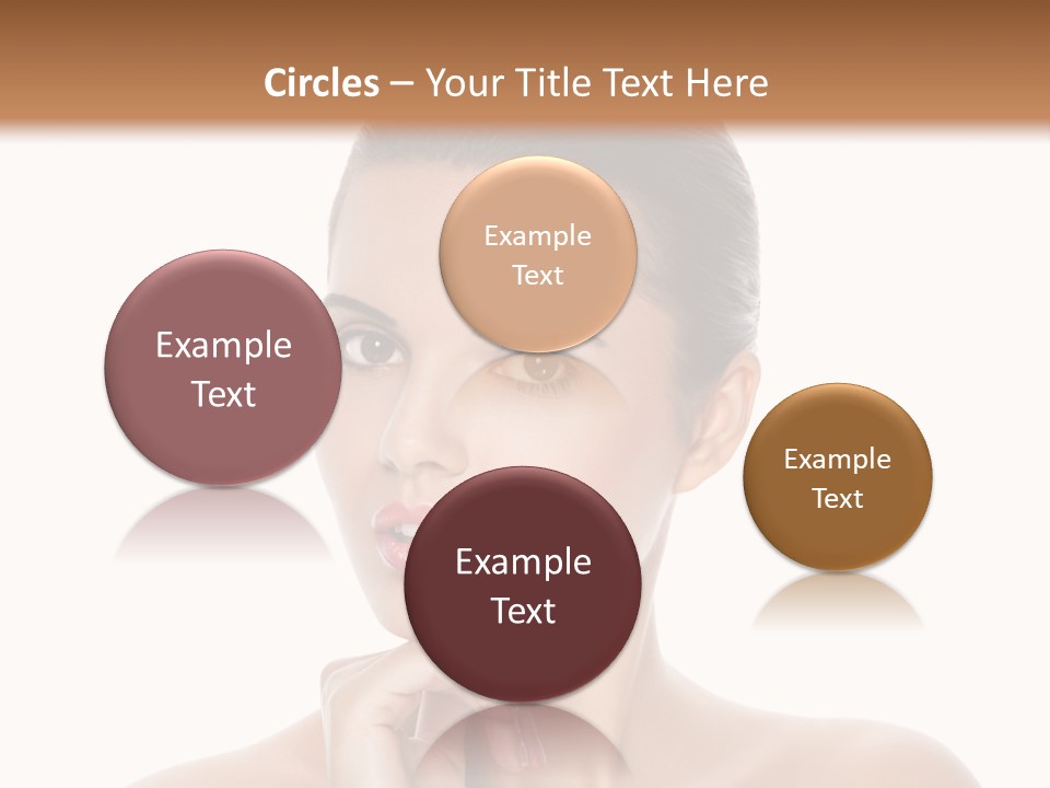 Brunette Beauty Soft PowerPoint Template