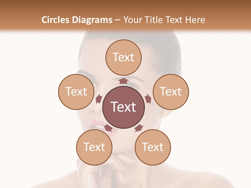 Brunette Beauty Soft PowerPoint Template