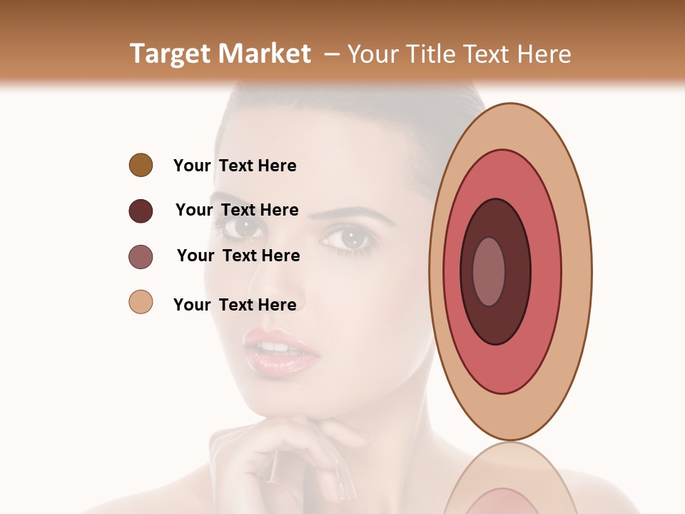 Brunette Beauty Soft PowerPoint Template