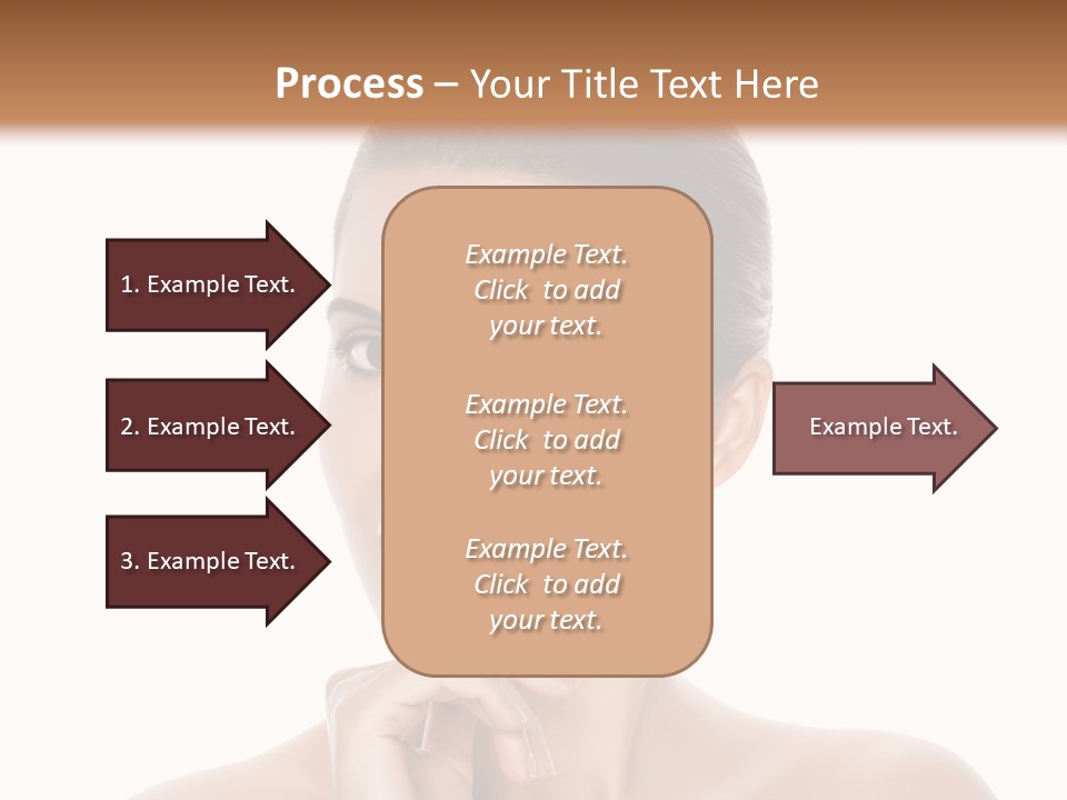 Brunette Beauty Soft PowerPoint Template