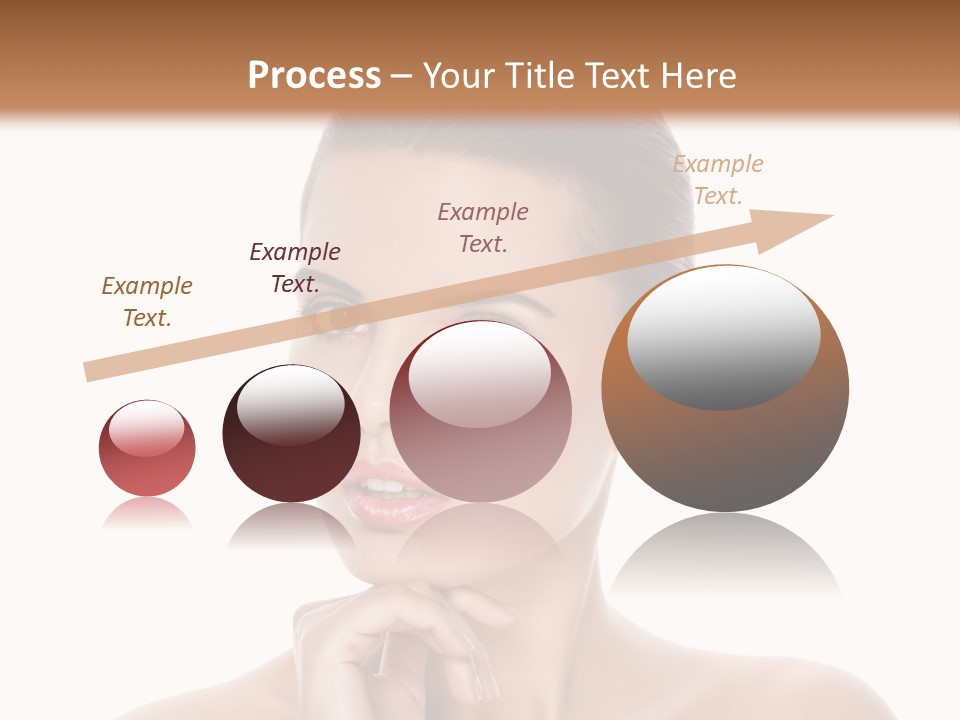 Brunette Beauty Soft PowerPoint Template