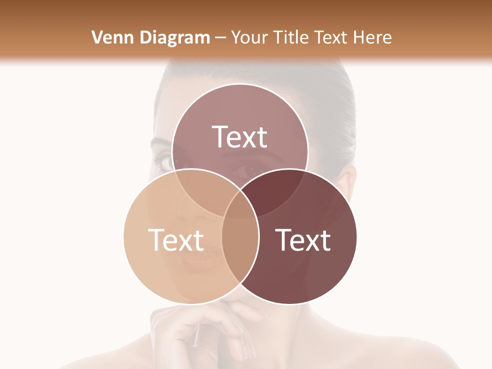 Brunette Beauty Soft PowerPoint Template
