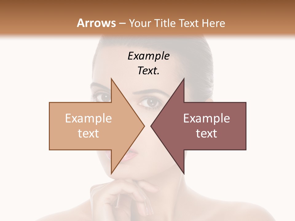 Brunette Beauty Soft PowerPoint Template