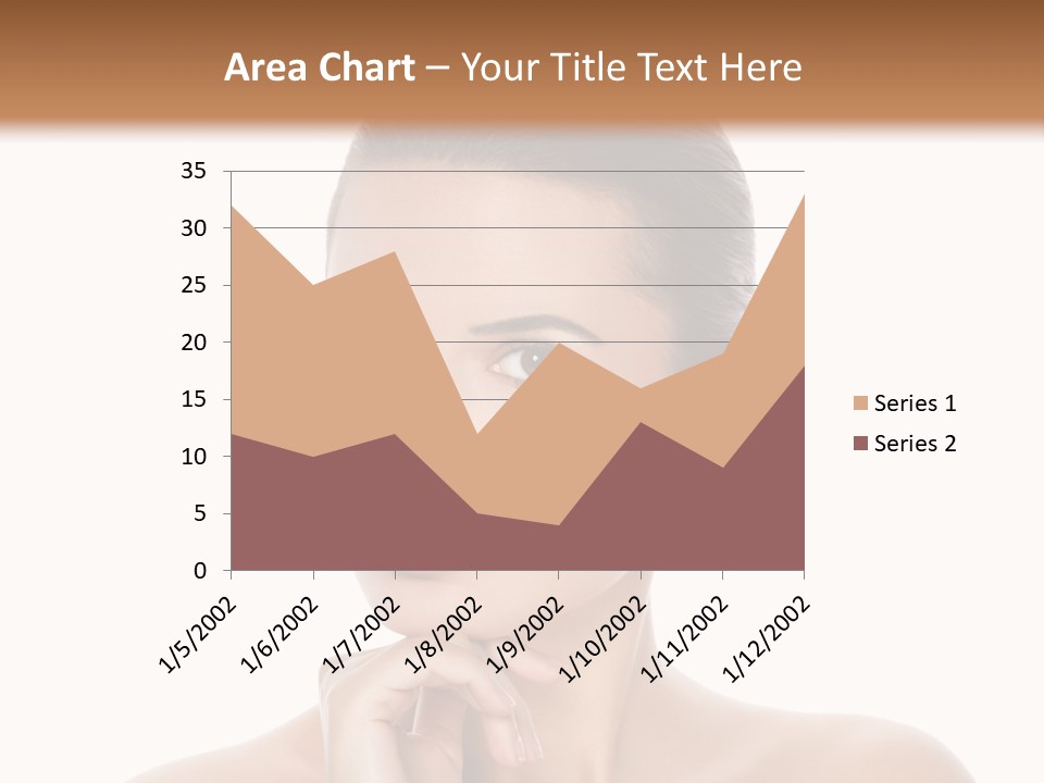 Brunette Beauty Soft PowerPoint Template