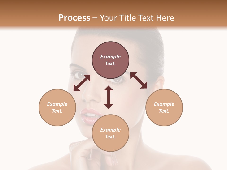 Brunette Beauty Soft PowerPoint Template