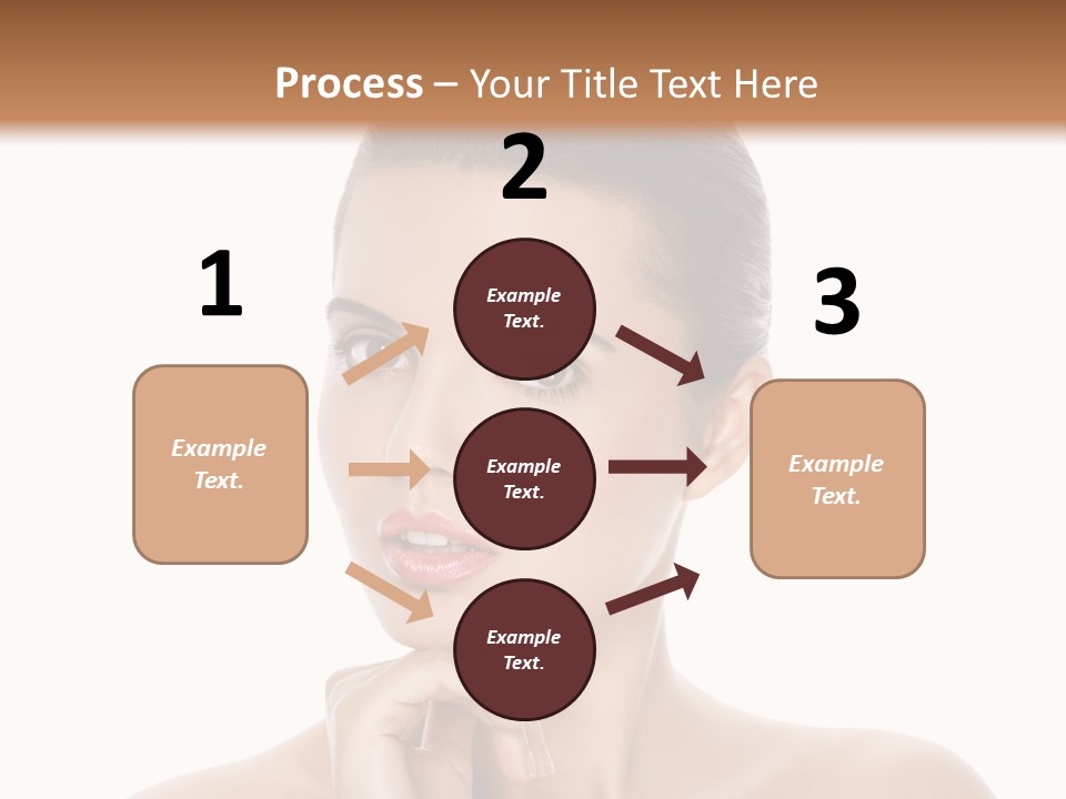 Brunette Beauty Soft PowerPoint Template